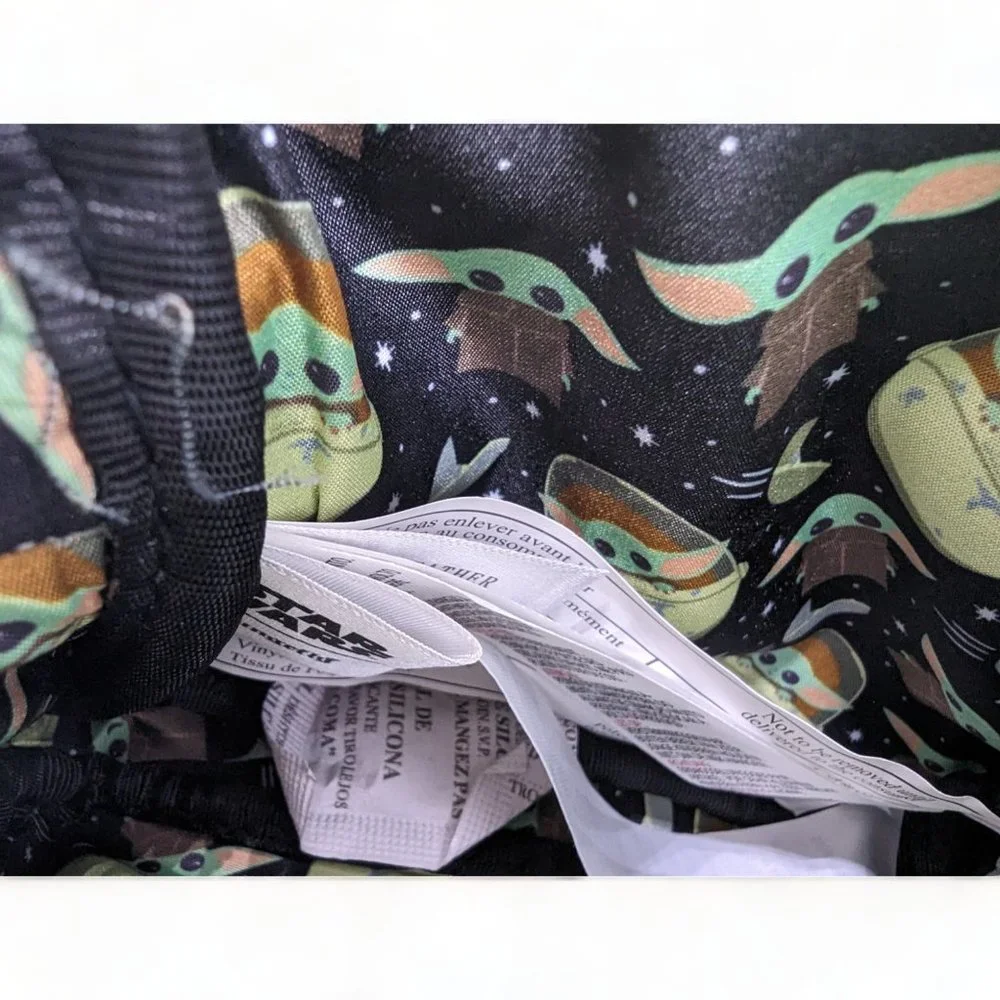 Disney Parks The Child Mandalorian Baby Yoda Star Wars Loungefly Wristlet Bag